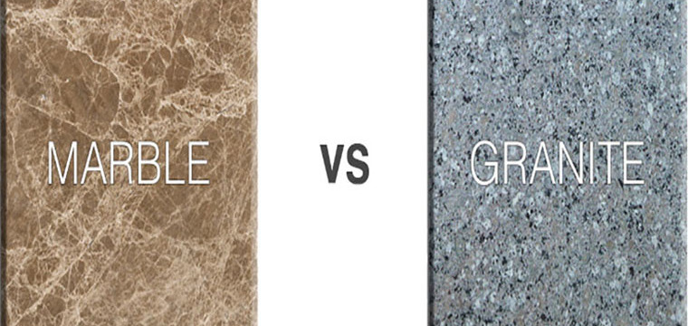 ¿Cuál es la diferencia entre el mármol y el granito?